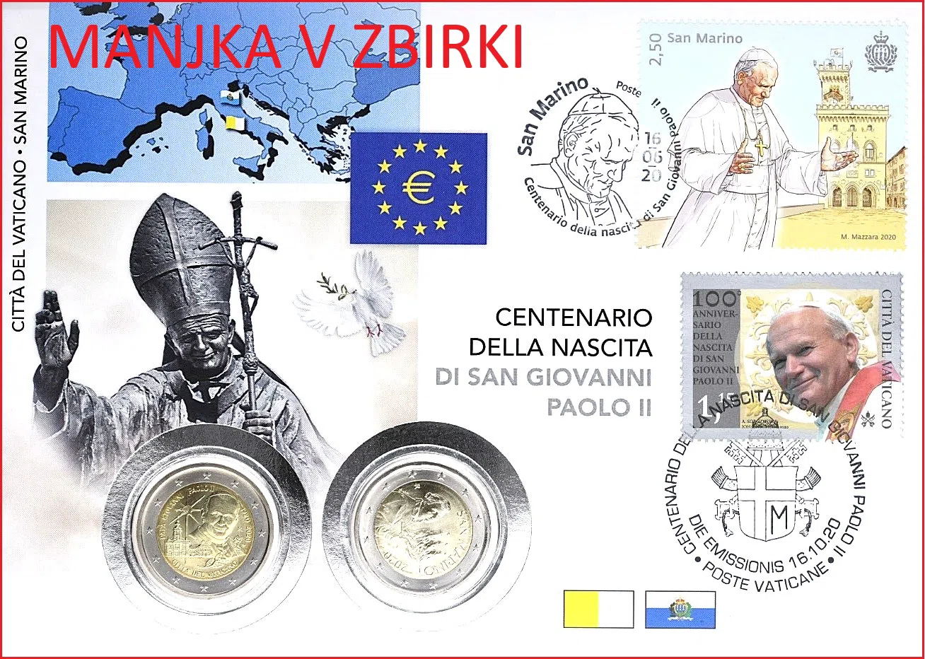 100. OBLETNICA ROJSTVA PAPEŽA JANEZA PAVLA II.